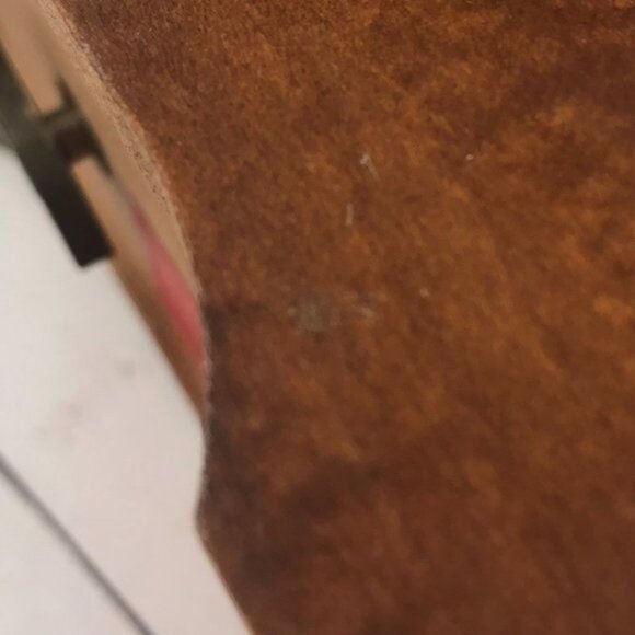 Reuge Swiss Music Box Boy Playing Horn for Bird Image on Top Wood Footed Hinged - Picture 12 of 13